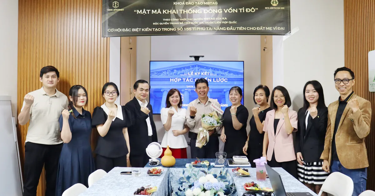 LỄ KÝ KẾT HỢP TÁC GIỮA CÔNG TY CỔ PHẦN  KING ATTORNEY VỚI ÔNG LƯU TUẤN THÀNH