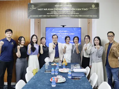 LỄ KÝ KẾT HỢP TÁC GIỮA CÔNG TY CỔ PHẦN  KING ATTORNEY VỚI NHÀ BÁO NGUYỄN LÊ THỊ ANH NHƯ THUỘC BÁO PHÁP LUẬT VIỆT NAM