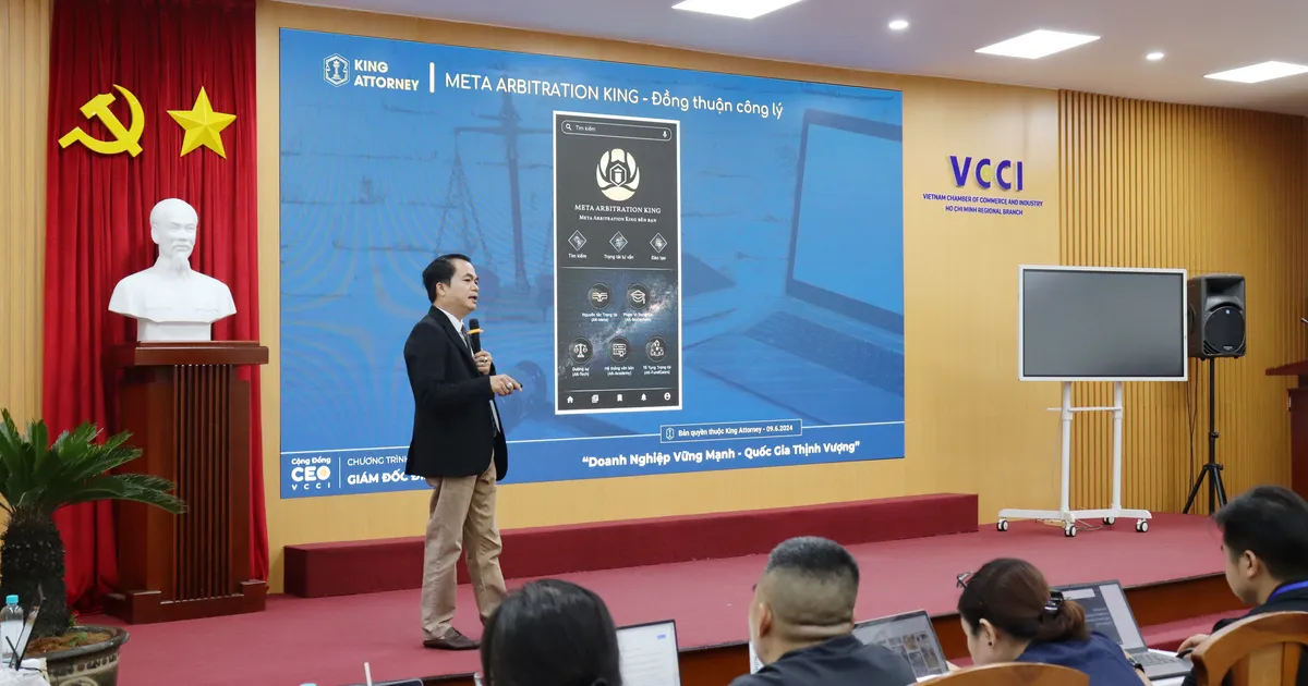 KING ATTORNEY – DẤU ẤN NỔI BẬT TẠI CHƯƠNG TRÌNH CEO 4.0 – 2025 DO VCCI TỔ CHỨC