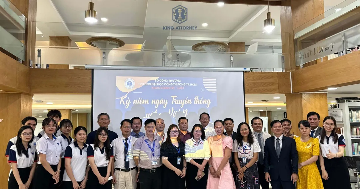 CÔNG TY CP KING ATTORNEY THAM DỰ TỌA ĐÀM KỶ NIỆM NGÀY TRUYỀN THỐNG LUẬT SƯ VIỆT NAM