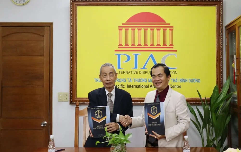 Công ty CP King Attorney chính thức ký kết biên bản hợp tác với Trung tâm trọng tài Thương mại Quốc tế Thái Bình Dương (PIAC): Mở Ra Hướng Hợp Tác Mới Trong Lĩnh Vực Pháp Lý