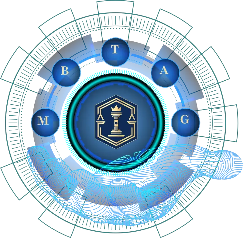 Meta King Attorney Hand Logo