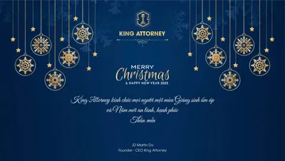 King Attorney Chúc Mừng Giáng Sinh 2024